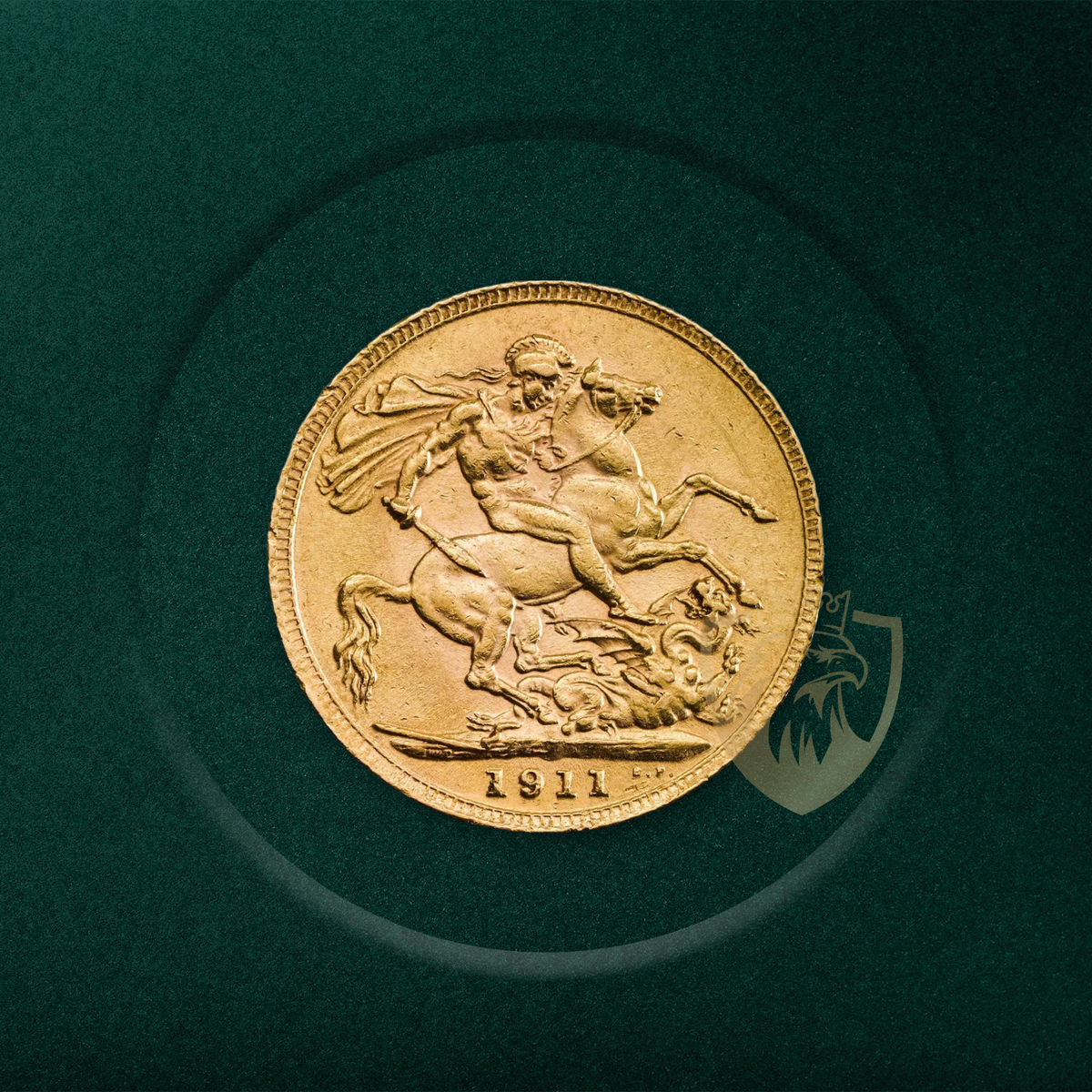 7.98 гр. – 1 Златен Суверен – Крал Джордж V - Канада (1908 - 1919)