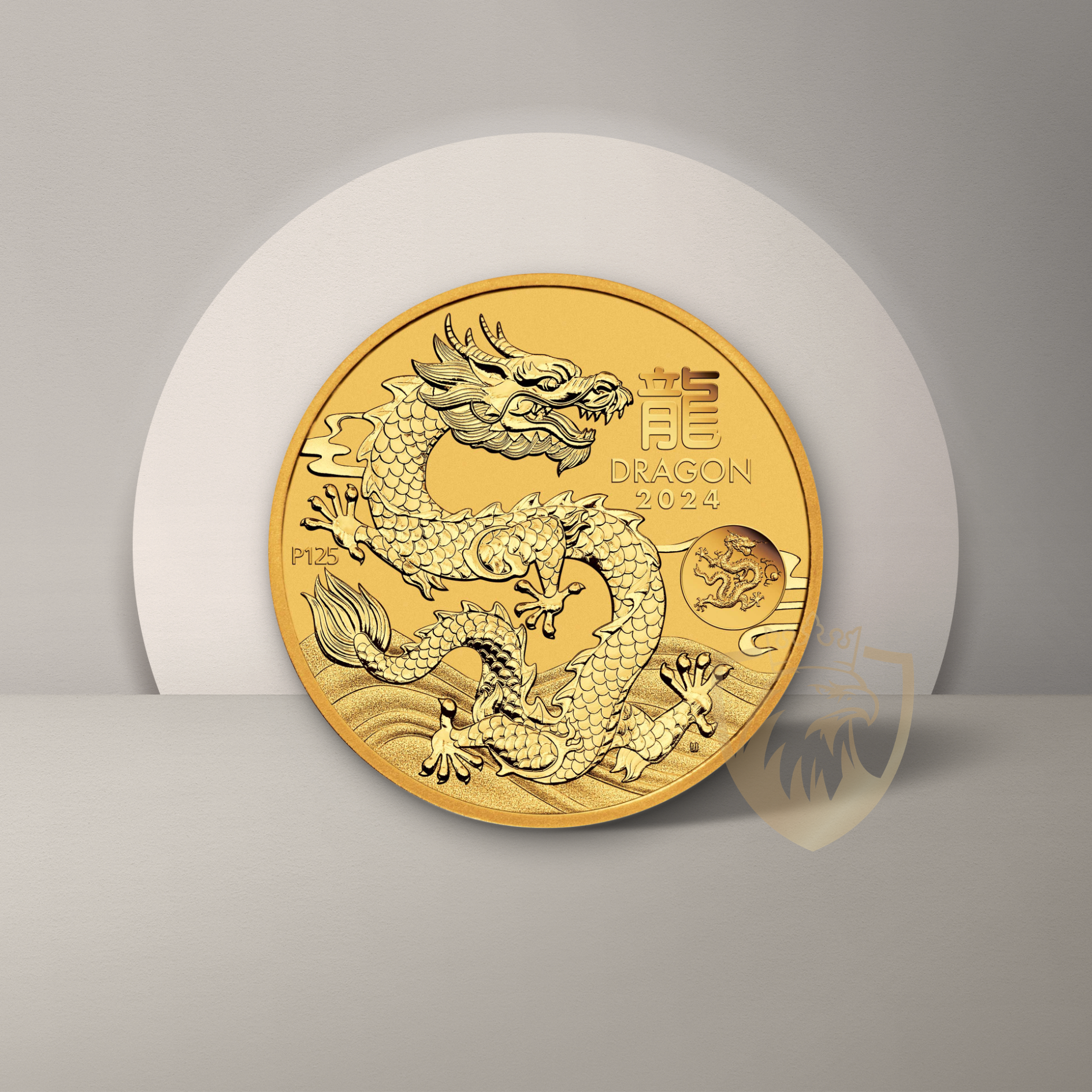 62.206 гр. (2 oz) – Златна Монета Австралийски Лунар III – Година на Дракона 2024