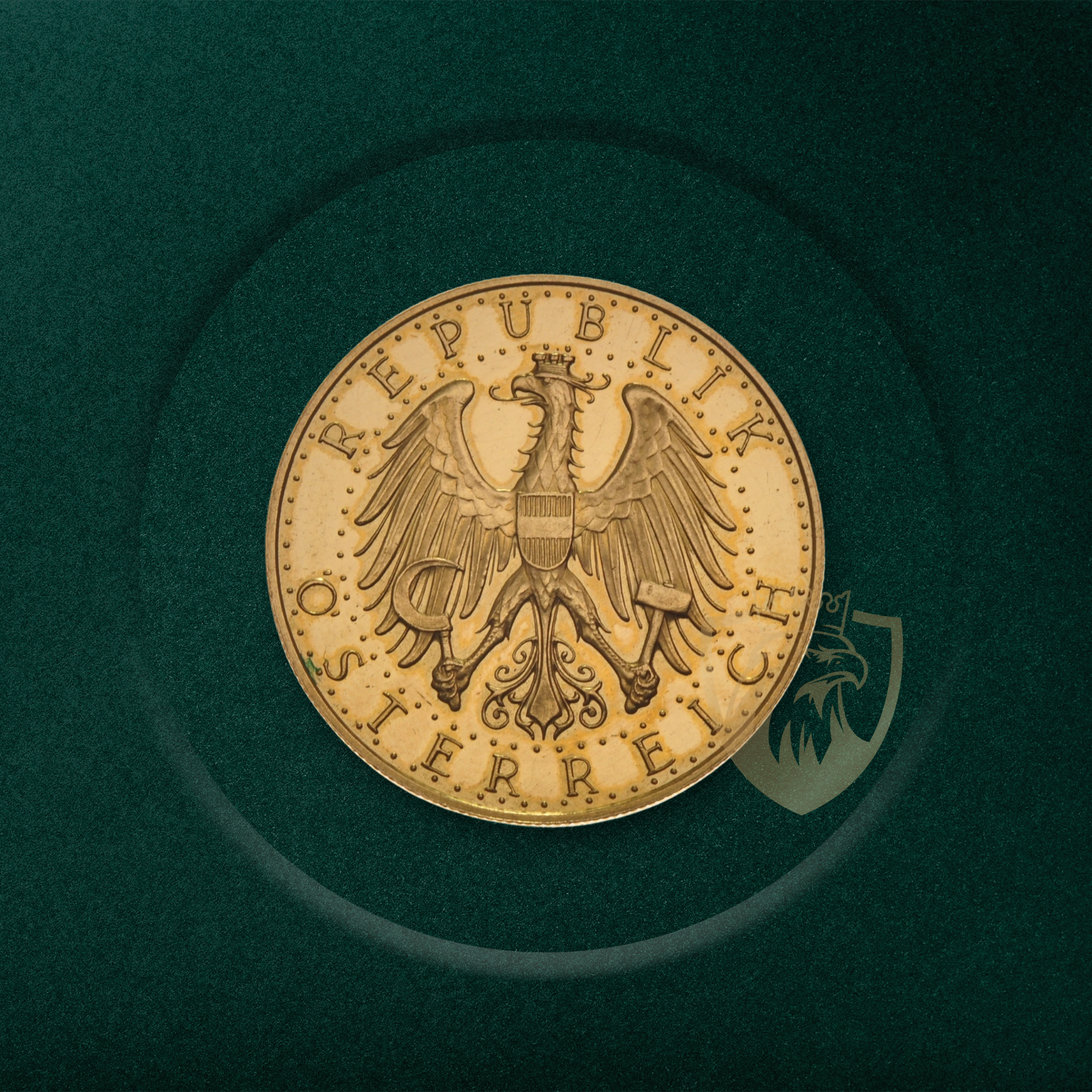 23.52 гр. – Златна Монета 100 Австрийски Шилинга (1929) – Република Австрия