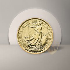 31.1 гр. 1 oz Златна Монета „Британска Британия“ (Britannia) – Royal Mint (2016)
