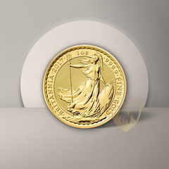 31.1 гр. 1 oz Златна Монета „Британска Британия“ (Britannia) – Royal Mint (2017)