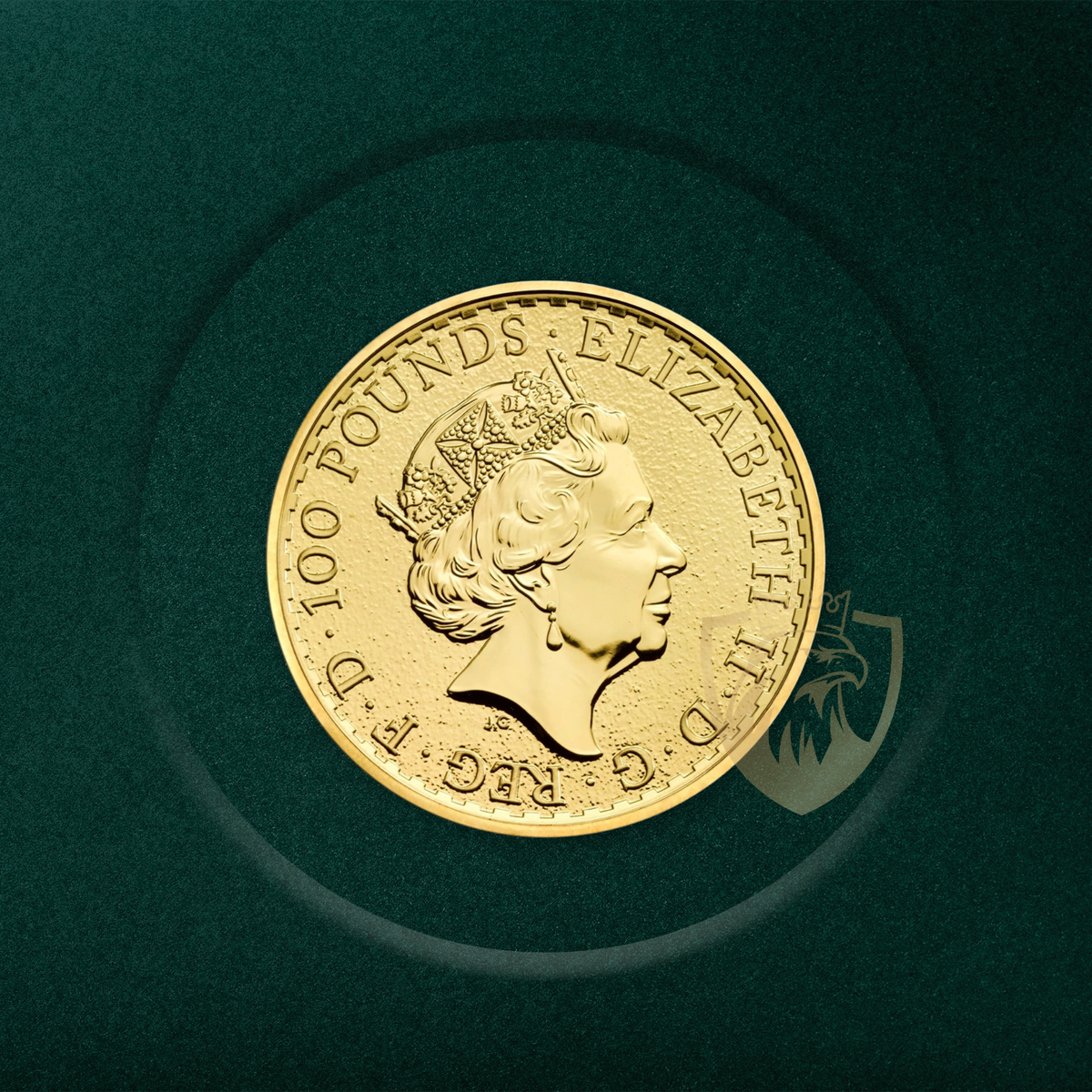 31.1 гр. 1 oz Златна Монета „Британска Британия“ (Britannia) – Royal Mint (2017)