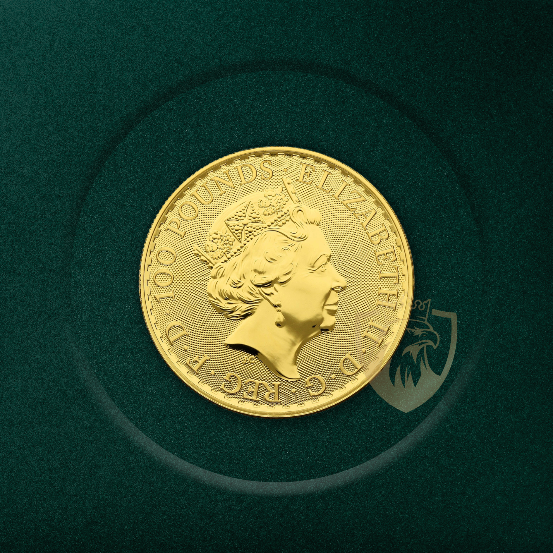 31.1 гр. 1 oz Златна Монета „Британска Британия“ (Britannia) – Royal Mint (2020)