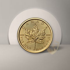 7.78 гр. (1/4 oz) – Златна Монета Канадски Кленов Лист