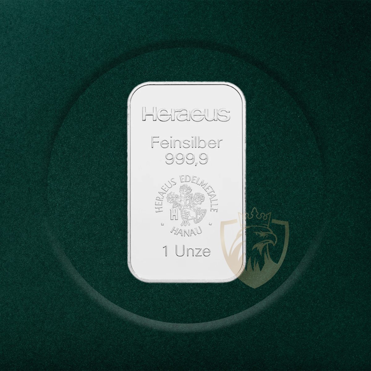 31.10 гр. – Сребърно кюлче – Heraeus