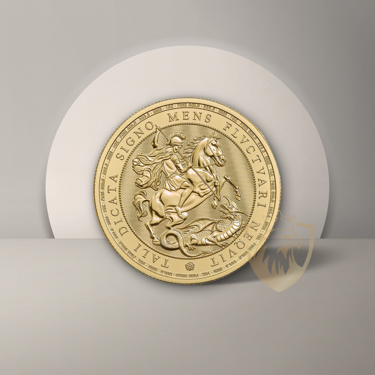 31.1 гр. Златна Монета „Свети Георги и Драконът“ – Royal Mint (2026)