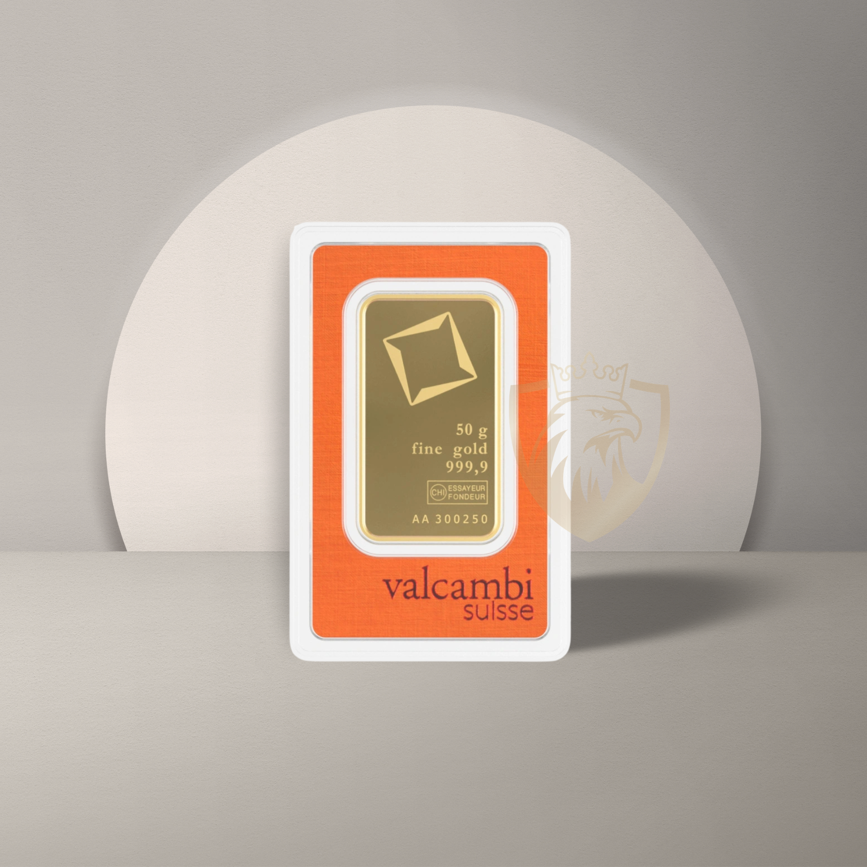 50 Грама Златно Кюлче Valcambi – Швейцария (Swiss Fine Gold 999.9)