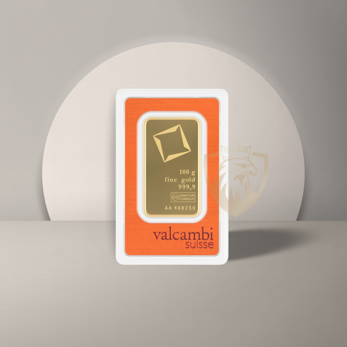 100 Грама Златно Кюлче Valcambi – Швейцария (Swiss Fine Gold 999.9)