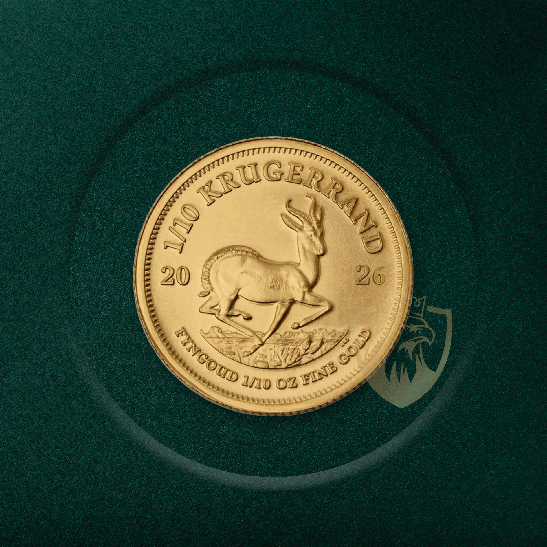 3.11 гр. (1/10 oz) – Златна Монета Кругерранд Южна Африка (2026)