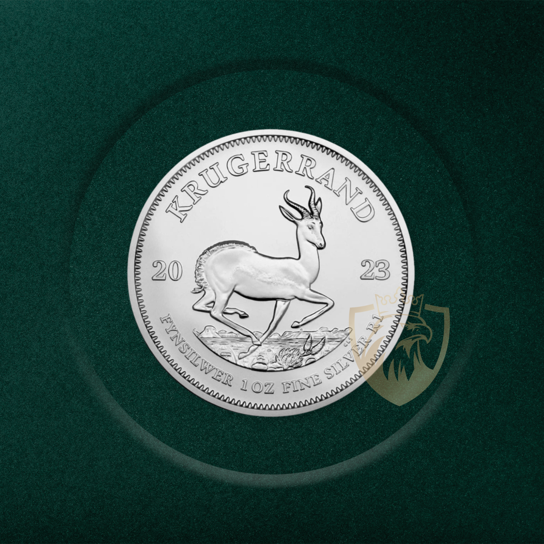 31.1 гр. – Сребърна Монета Южноафрикански Кругерранд (Krugerrand) – Различни години