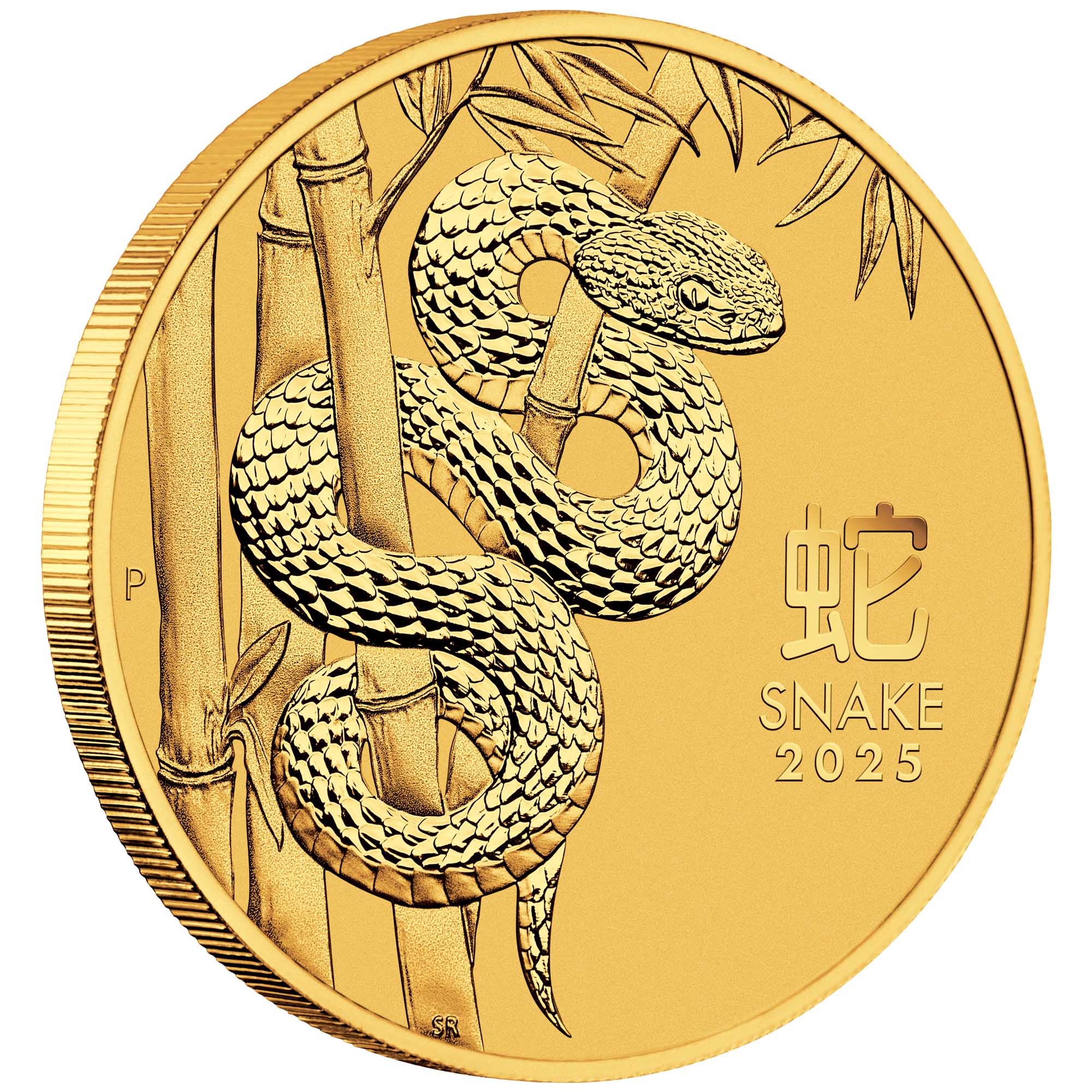 62.206 гр. (2 oz) – Златна Монета Австралийски Лунар III – Година на Змията 2025