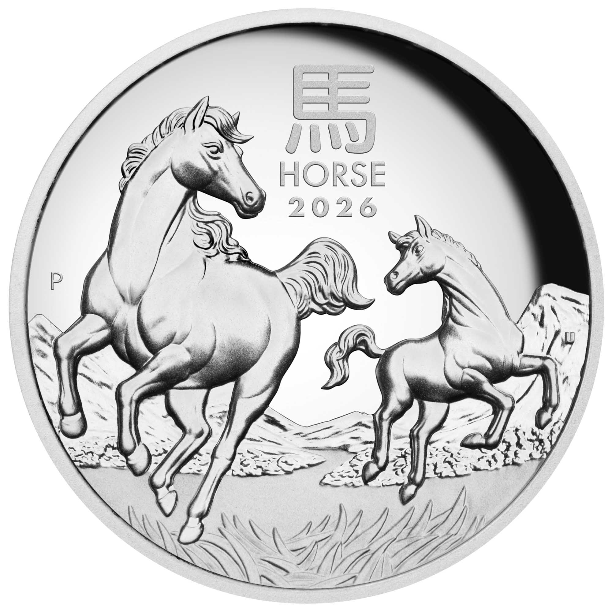 31.10 гр. – Сребърна Монета Австралийски Лунар III – Година на Коня 2026 (Proof)