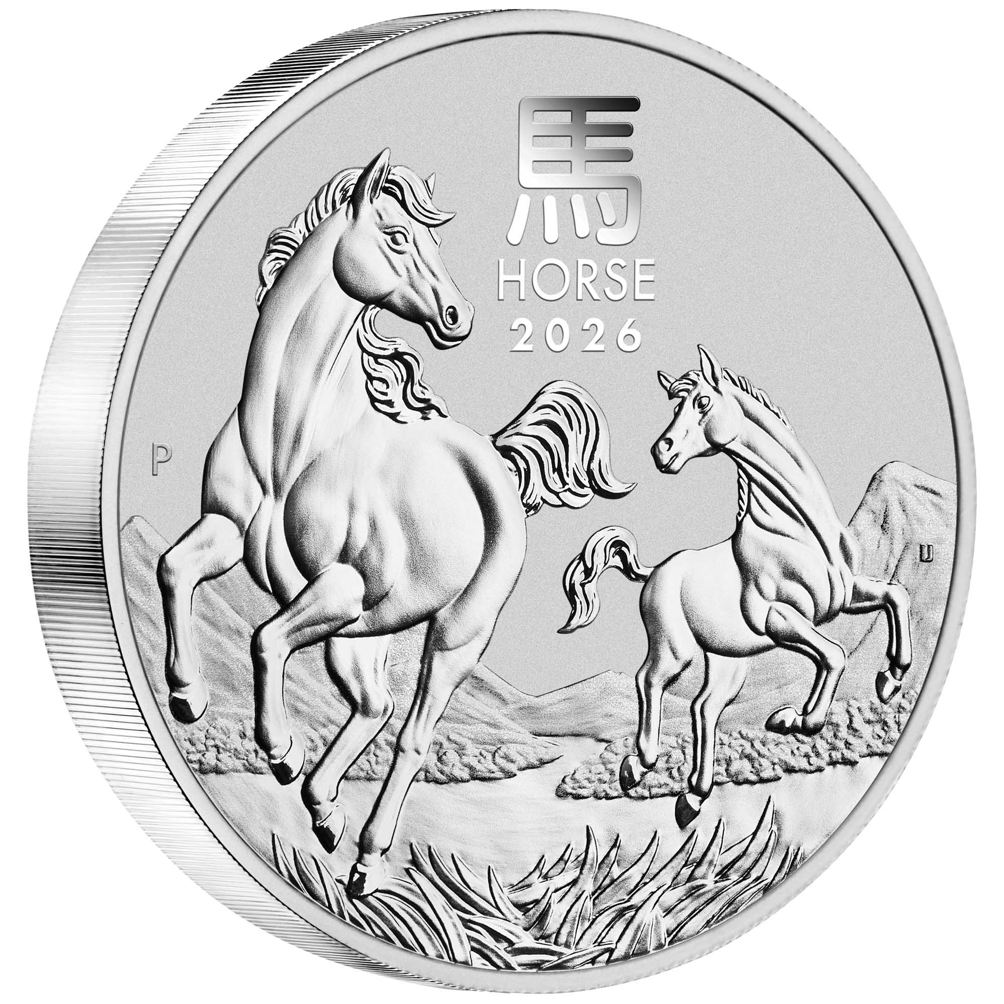 1000 гр. – Сребърна Монета Австралийски Лунар III – Година на Коня 2026