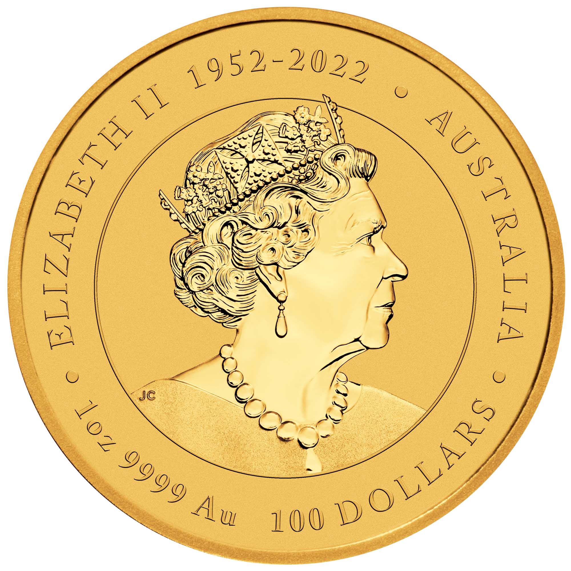 31.103 гр. (1 oz) – Златна Монета Австралийски Лунар III – Година на Дракона 2024