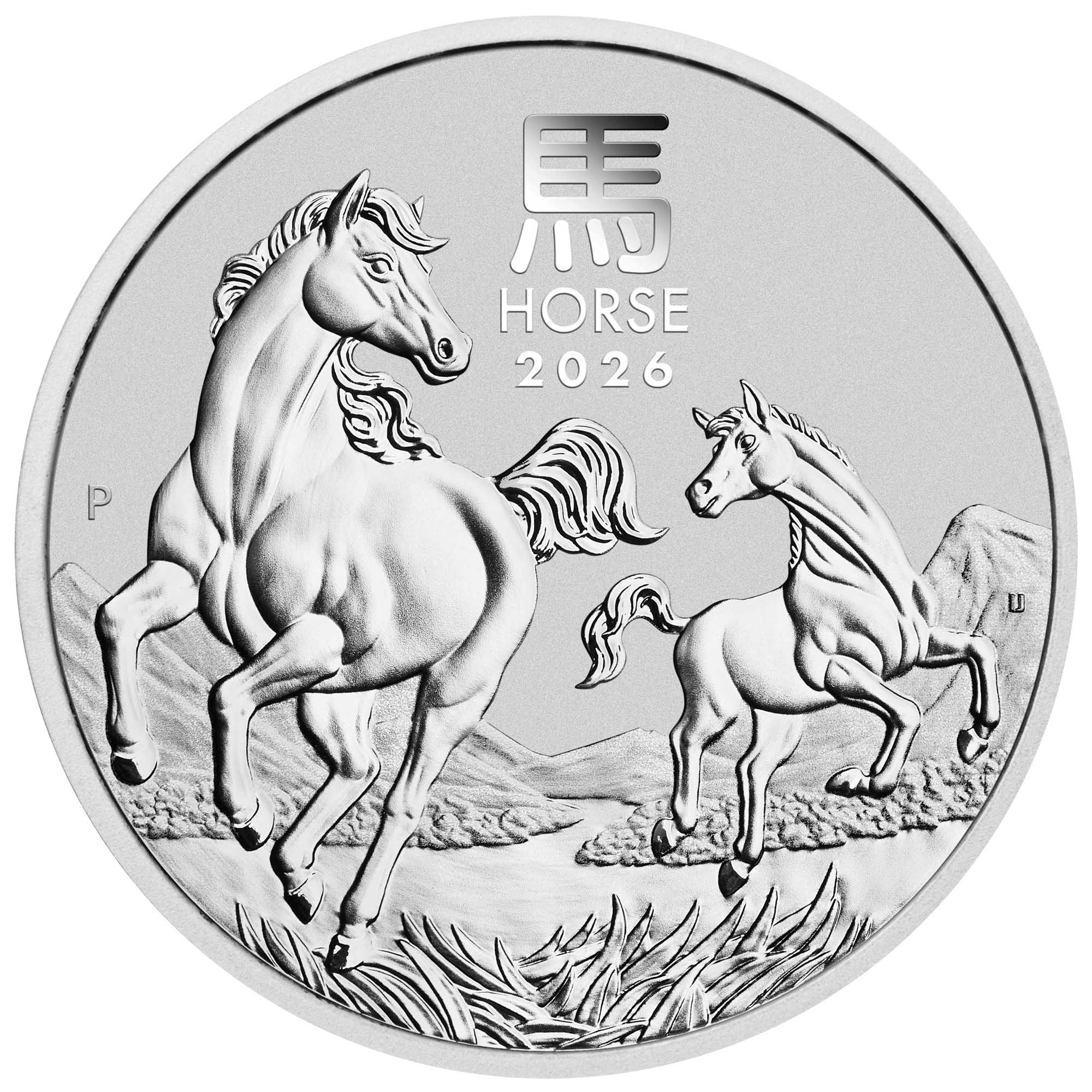 1000 гр. – Сребърна Монета Австралийски Лунар III – Година на Коня 2026