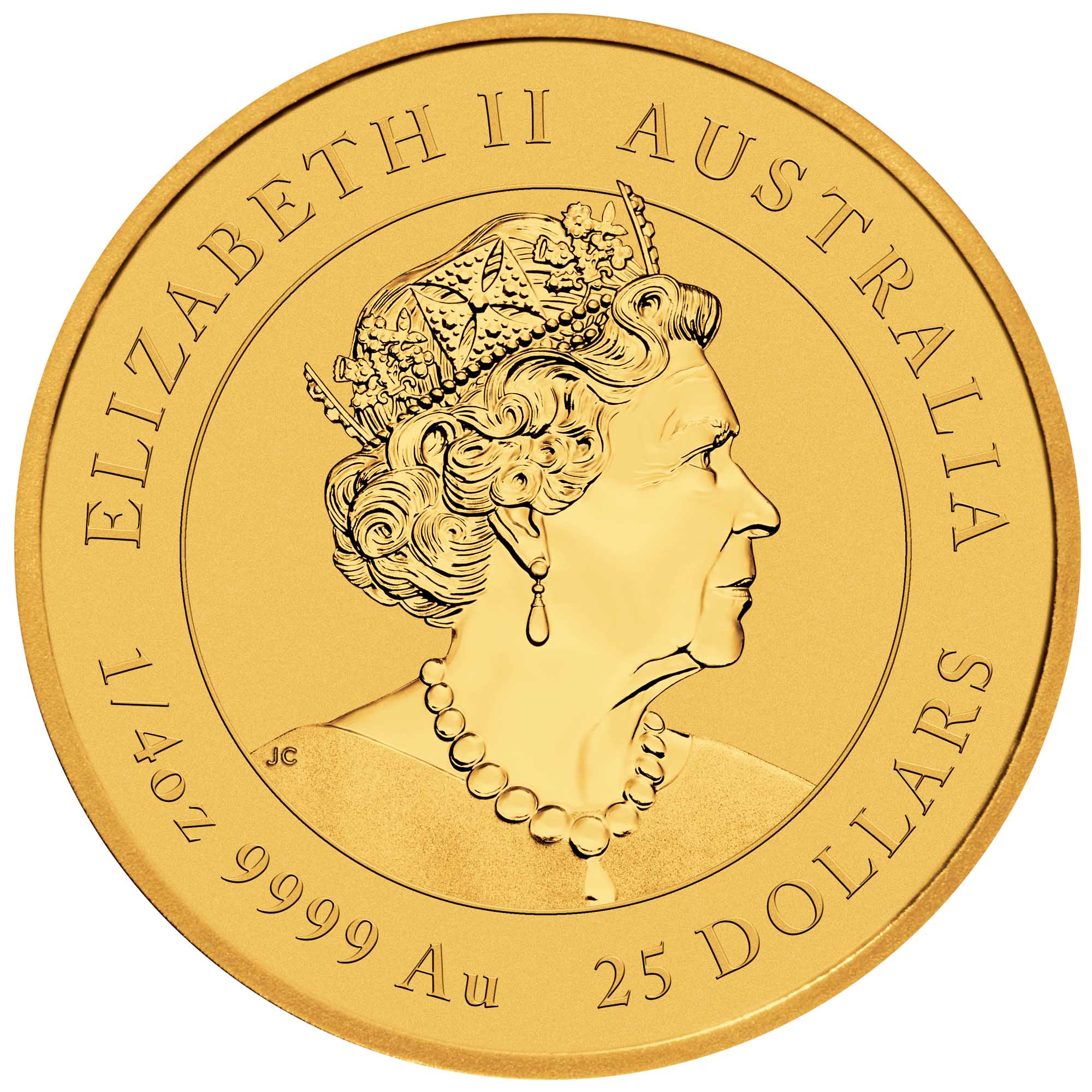 7.77 гр. (1/4 oz) – Златна Монета Австралийски Лунар III – Година на Заека 2023