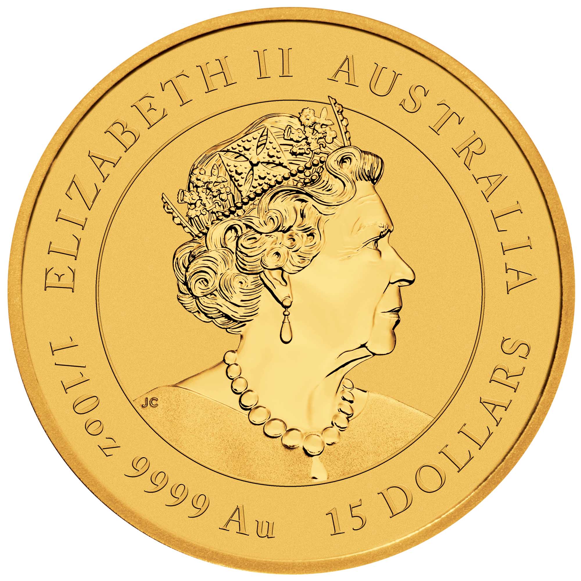 3.11 гр. (1/10 oz) – Златна Монета Австралийски Лунар III – Година на Заека 2023