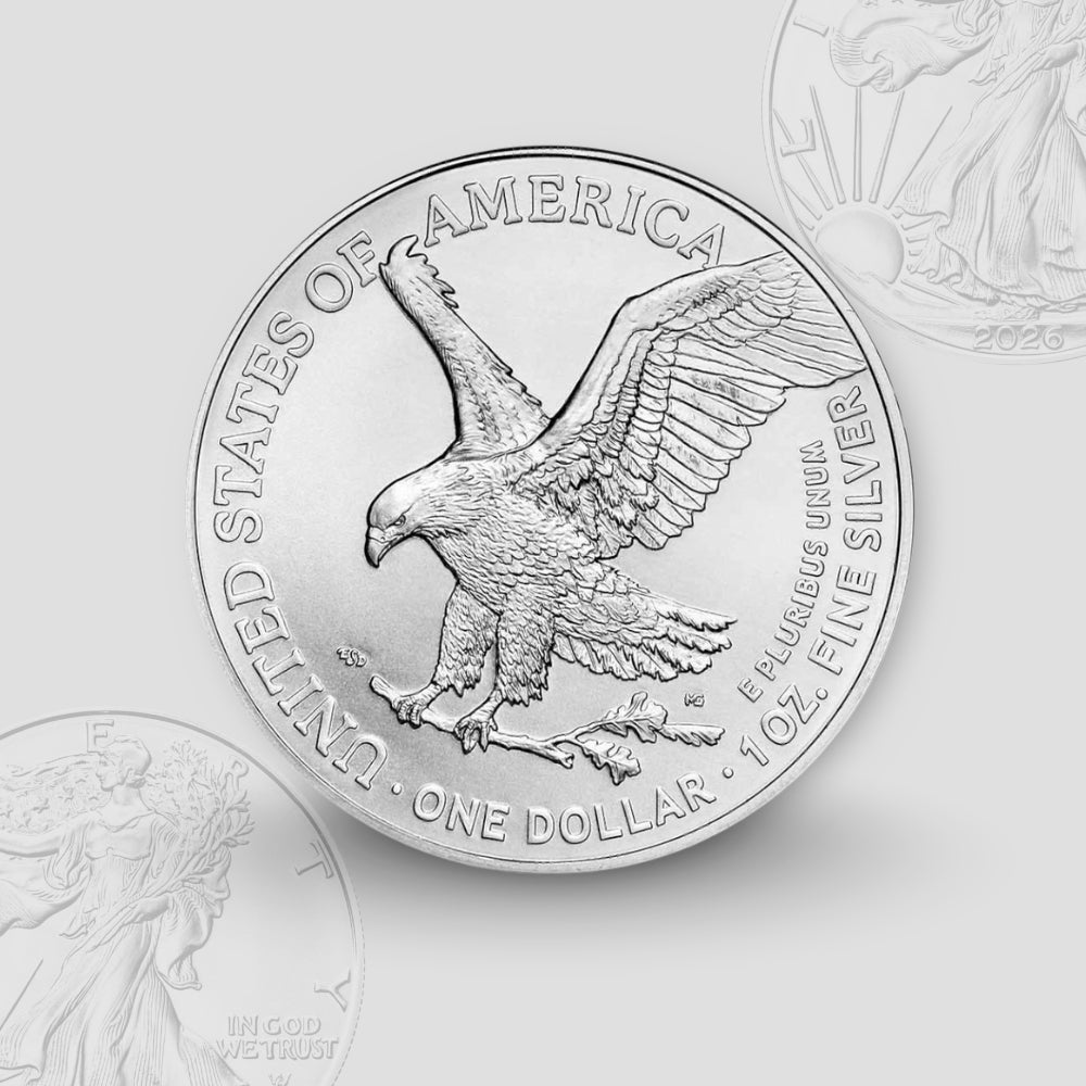 31.10 гр. – Сребърна Монета Американски Орел (American Eagle) 2026