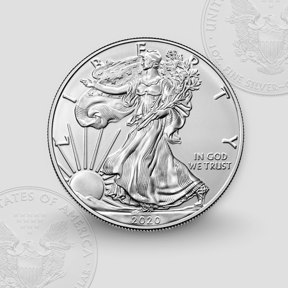 31.10 гр. – Сребърна Монета Американски Орел (American Eagle)  – Различни години
