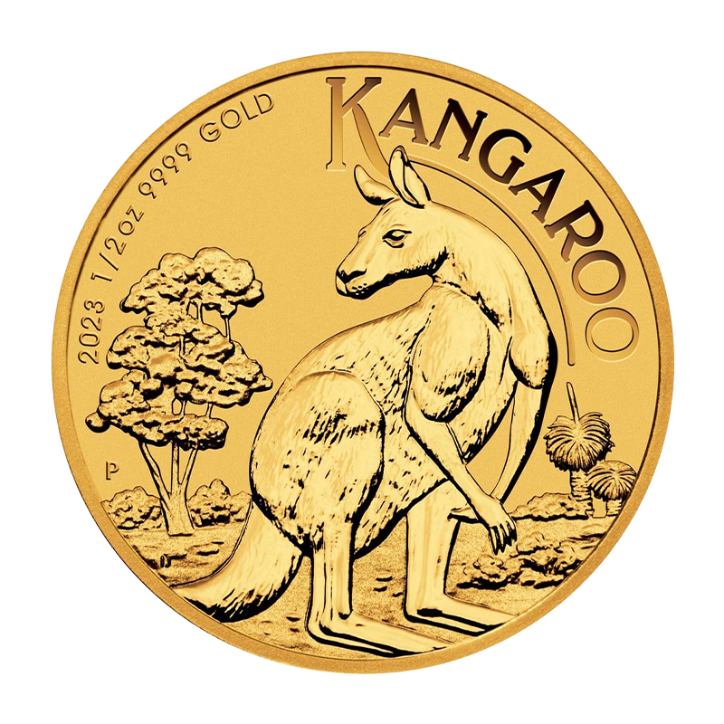 15.55 гр. (1/2 oz) – Златна Монета Австралийско кенгуру (Australian Kangaroo / Nugget)