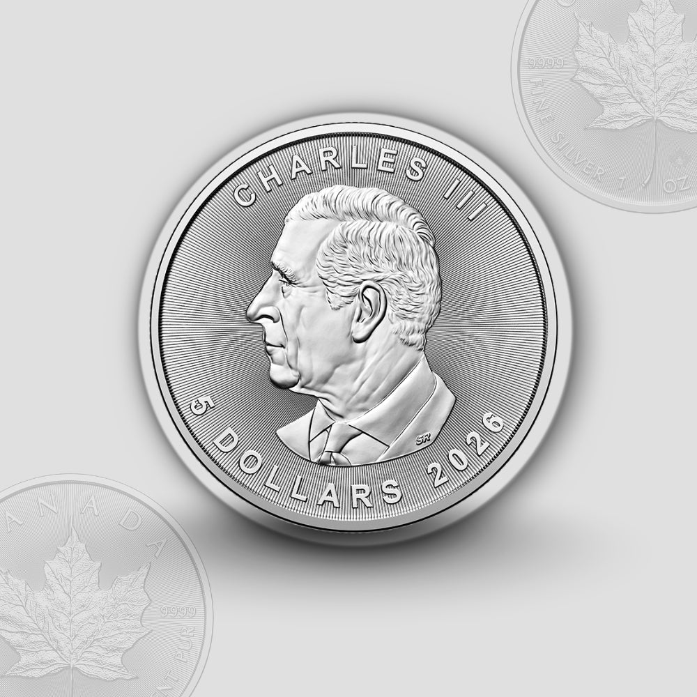 31.1 гр. – Сребърна Монета Канадски Кленов Лист (Maple Leaf) 2026
