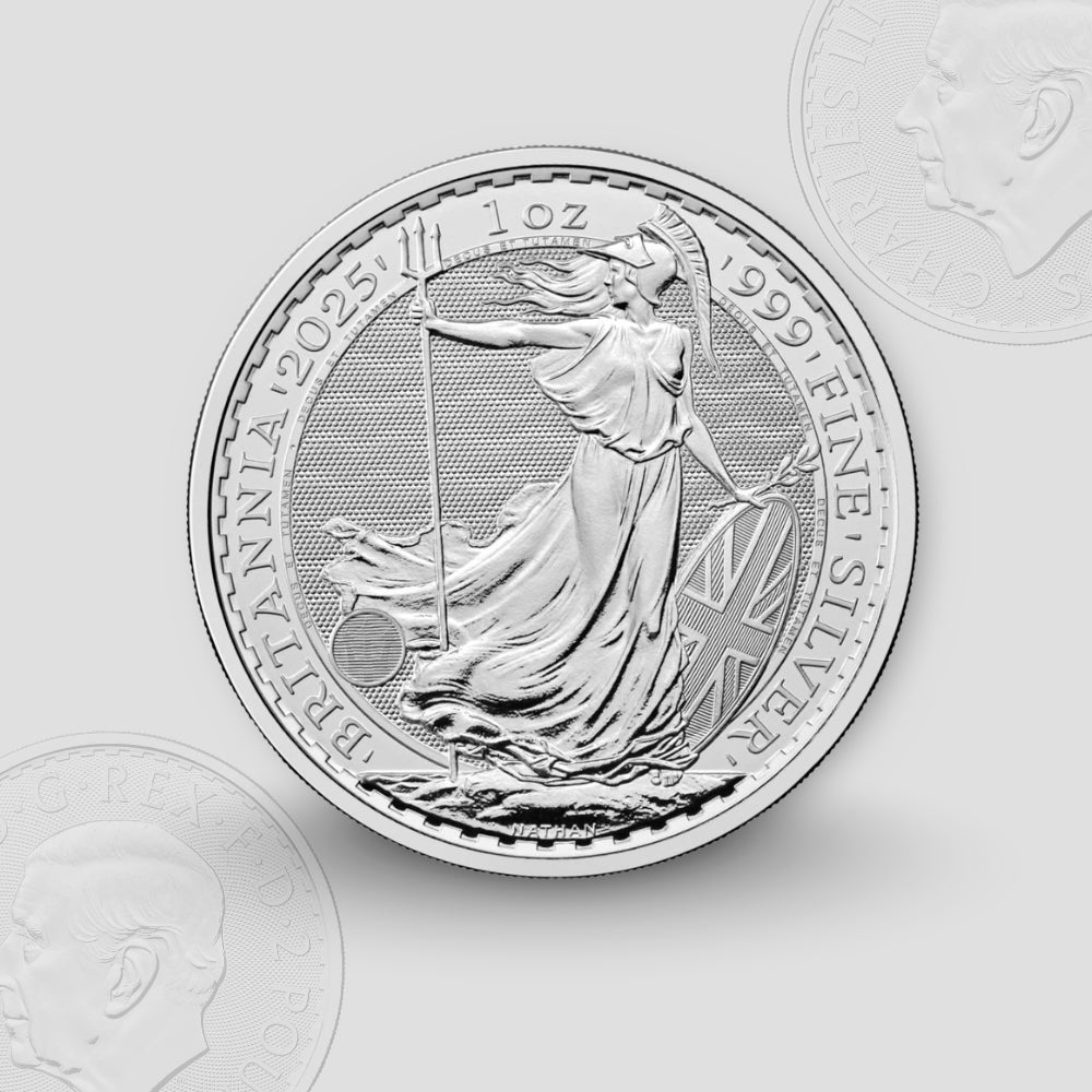 31.1 гр. – Сребърна Монета Британия (King Charles III) - Различни години