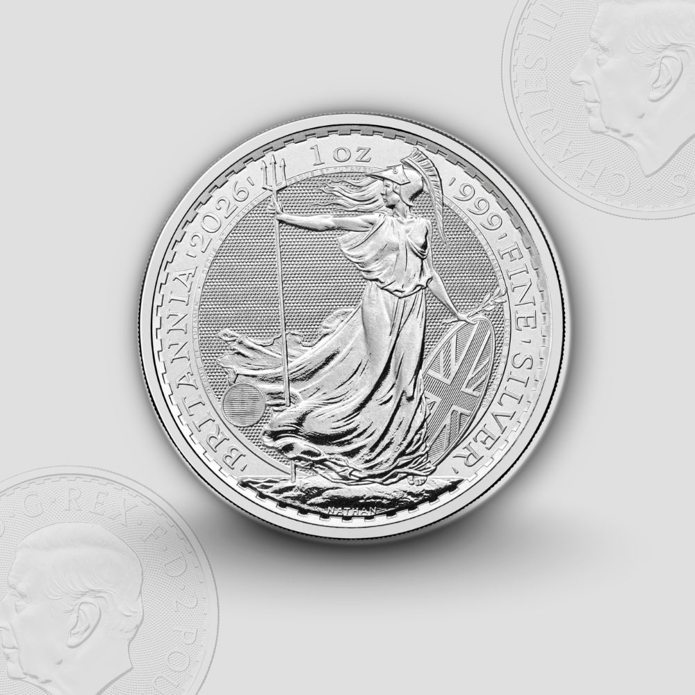 31.1 гр. – Сребърна Монета Британия 2026 (King Charles III)
