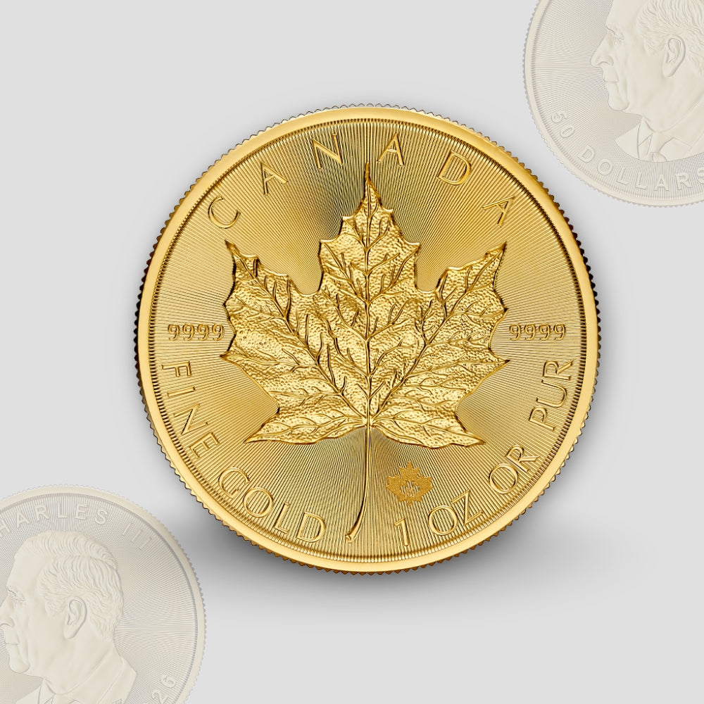 31.1 гр. (1 oz) – Златна Монета Канадски Кленов Лист - 2026 Presale