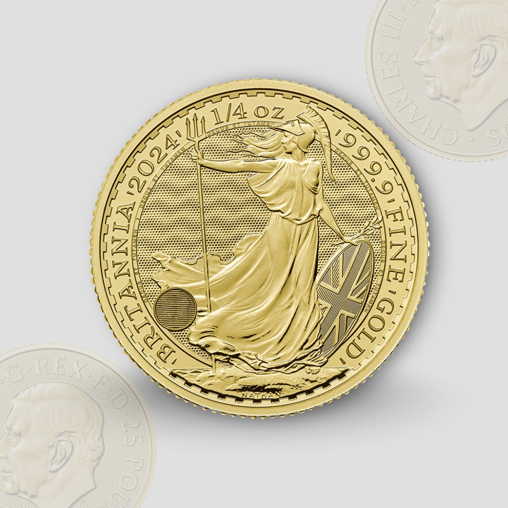 7.78 гр. (1/4 oz) – Златна Монета Британия