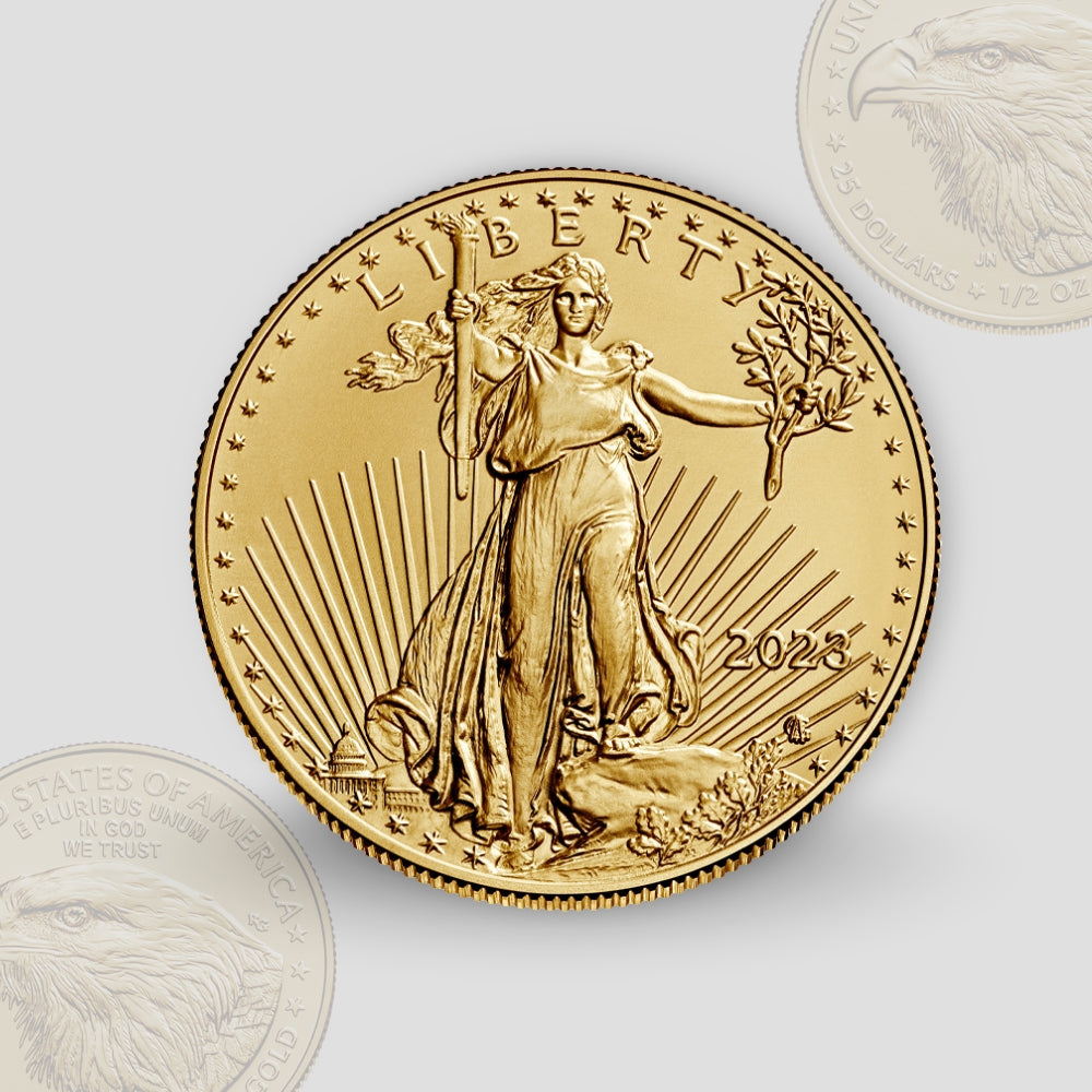 15,55 гр. (1/2 oz) – Златна Монета Американски Орел