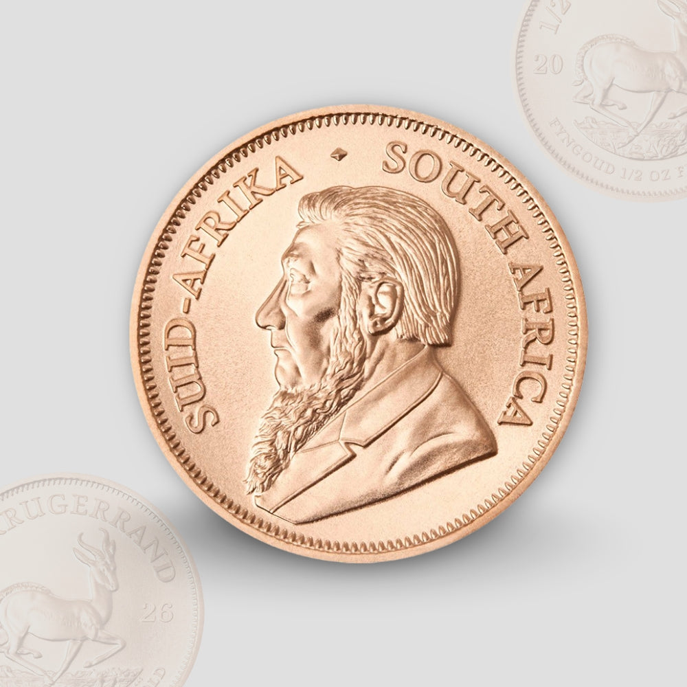 33.93 гр. (1 oz) – Златна Монета Кругерранд Южна Африка - различни години