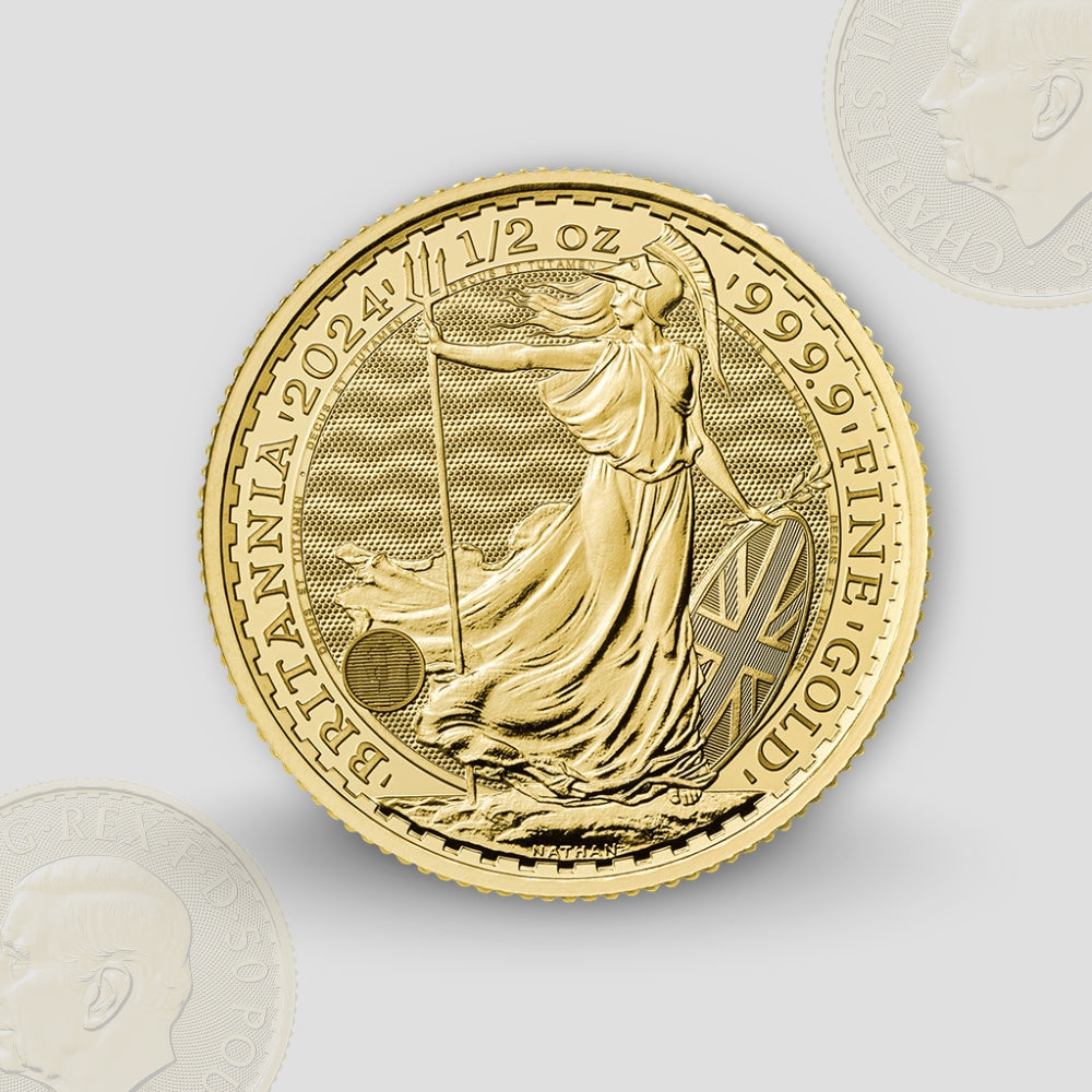 15.55 гр. (1/2 oz) – Златна Монета Британия