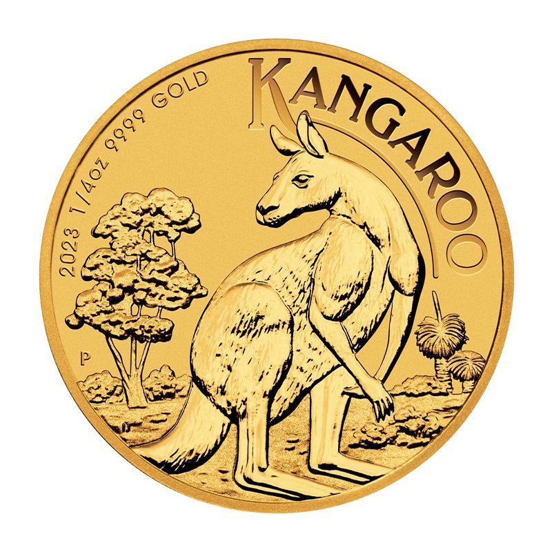 7.777 гр. (1/4 oz) – Златна Монета Австралийско кенгуру (Australian Kangaroo / Nugget)
