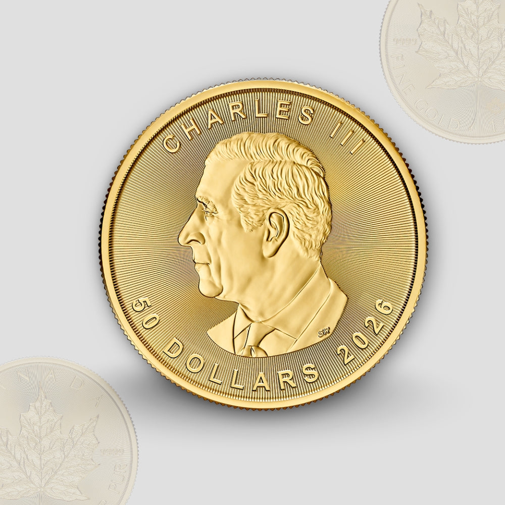 31.1 гр. (1 oz) – Златна Монета Канадски Кленов Лист - 2026 Presale