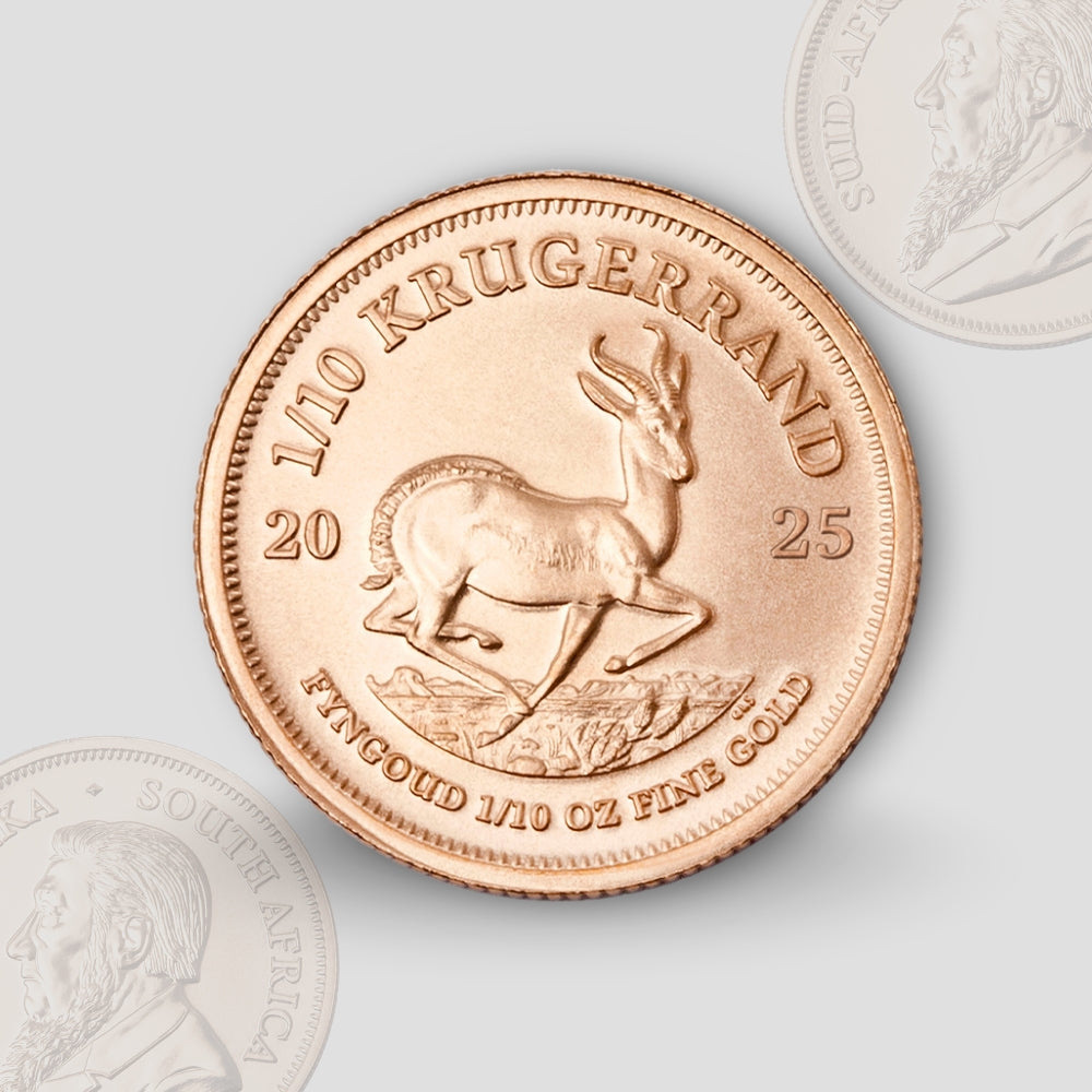 3.11 гр. (1/10 oz) – Златна Монета Кругерранд Южна Африка