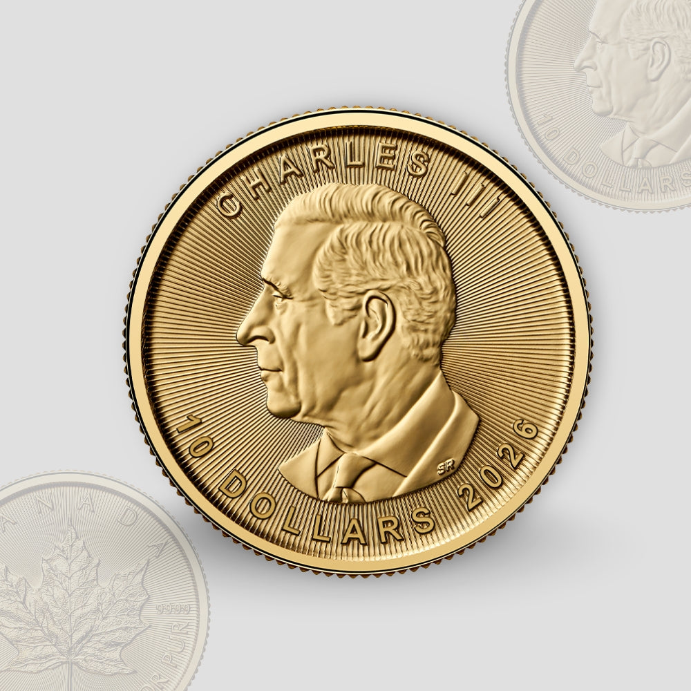 7.78 гр. (1/4 oz) – Златна Монета Канадски Кленов Лист