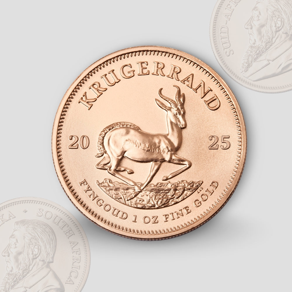33.93 гр. (1 oz) – Златна Монета Кругерранд Южна Африка - различни години