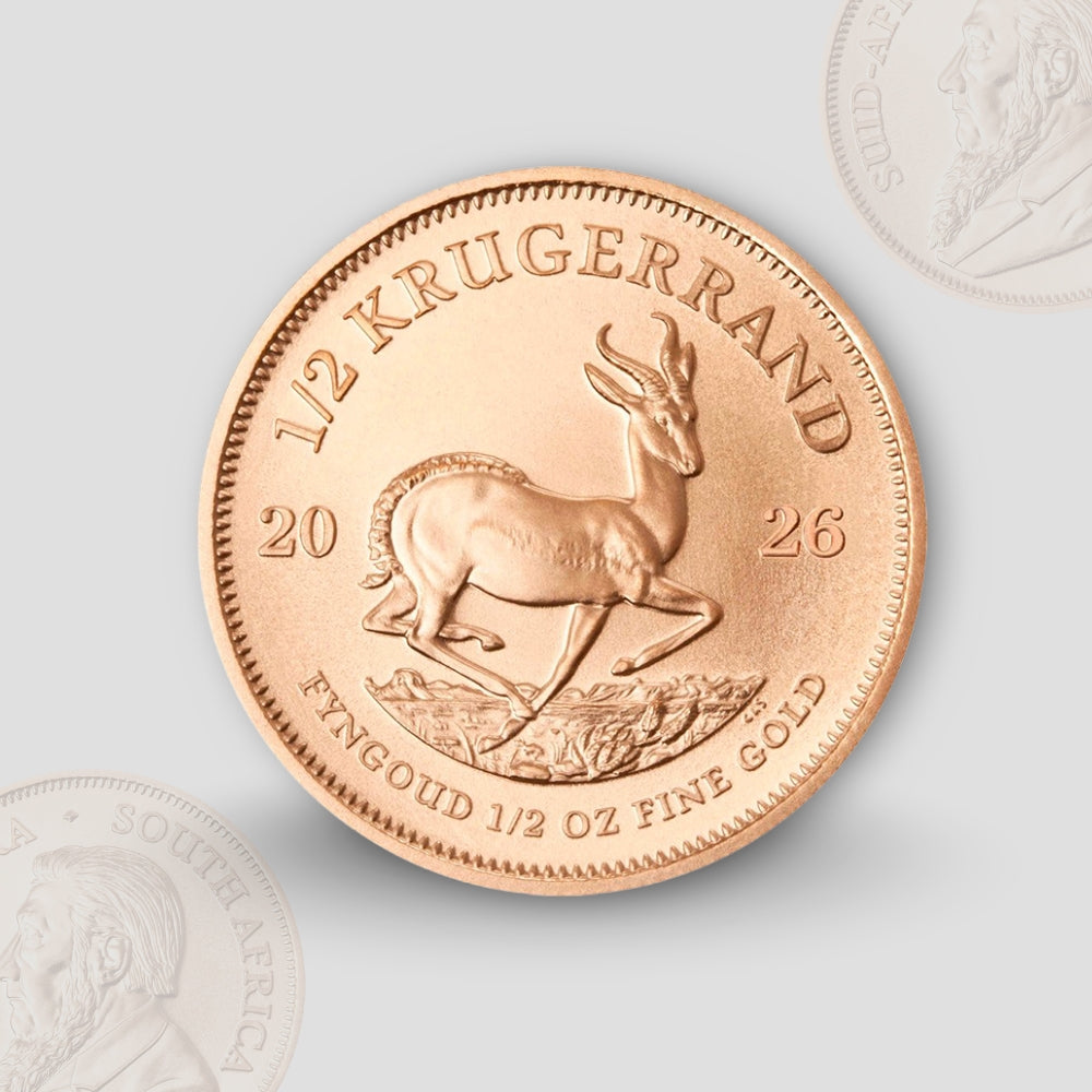 16.96 гр. (1/2 oz) – Златна Монета Кругерранд Южна Африка