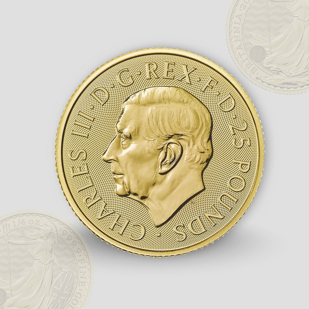 7.78 гр. (1/4 oz) – Златна Монета Британия