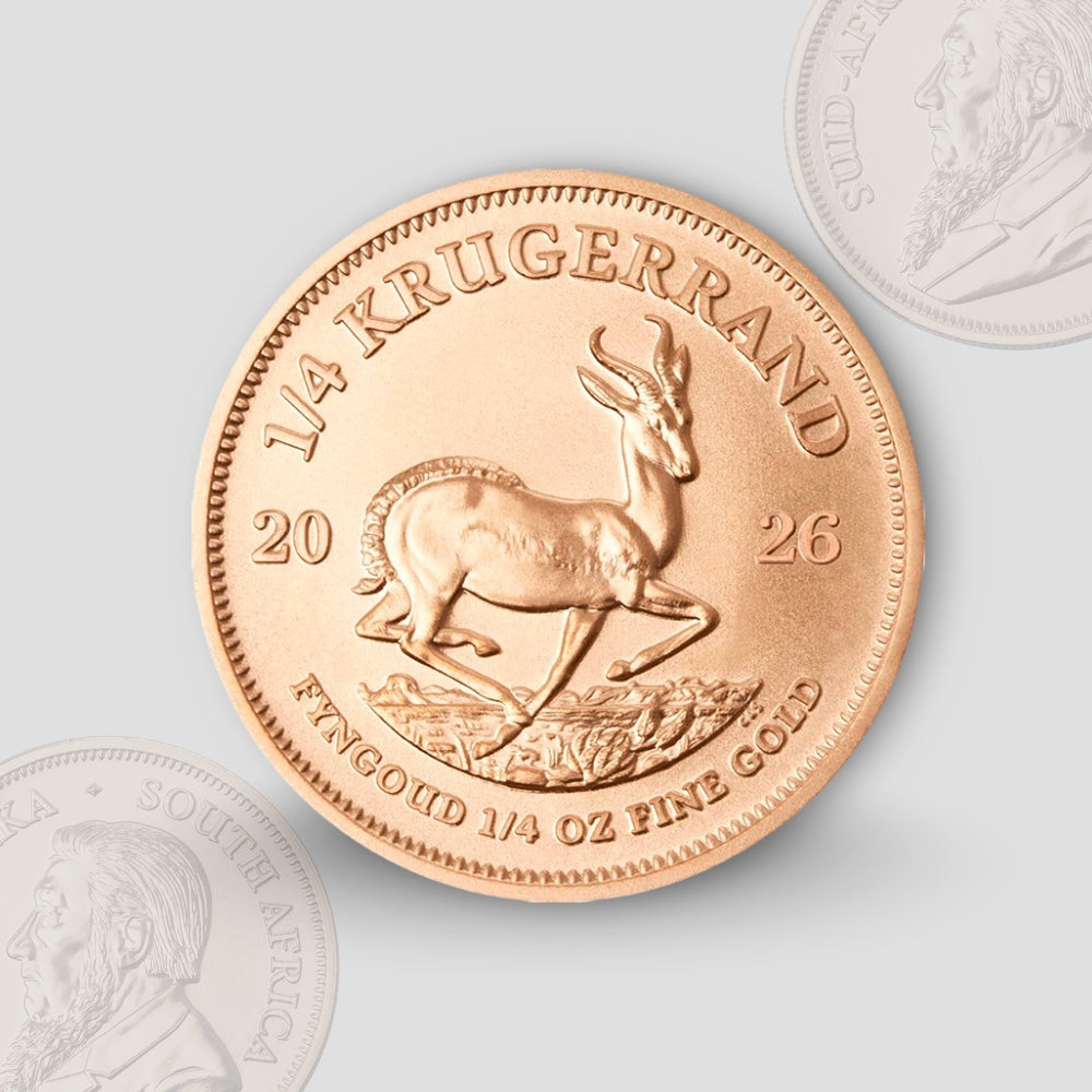 7,78 гр. (1/4 oz) – Златна Монета Кругерранд Южна Африка