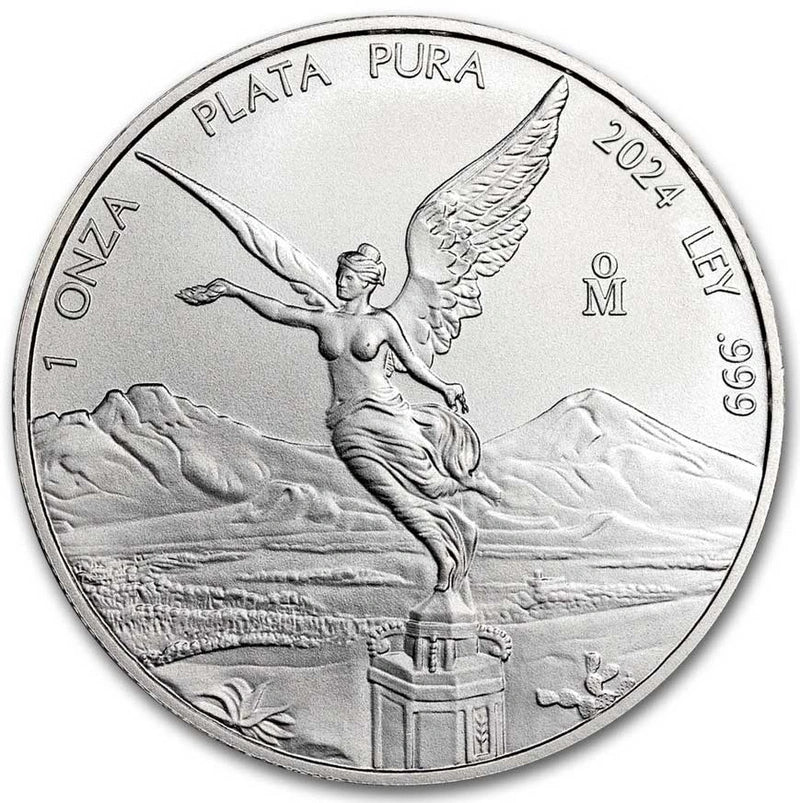 31.10 гр. – Сребърна Монета Мексиканска Либертад (Libertad) – Различни години