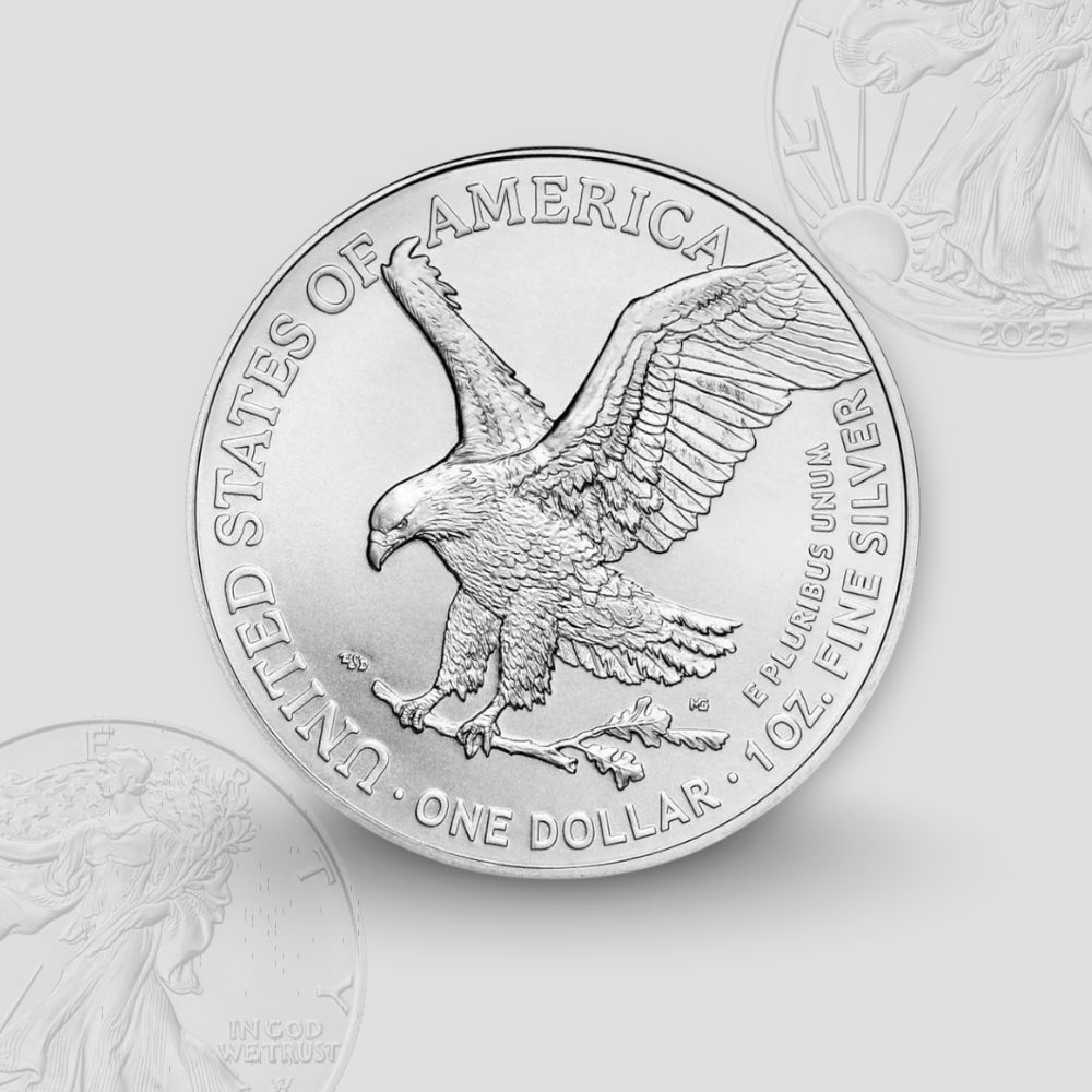 31.10 гр. – Сребърна Монета Американски Орел (American Eagle) 2025