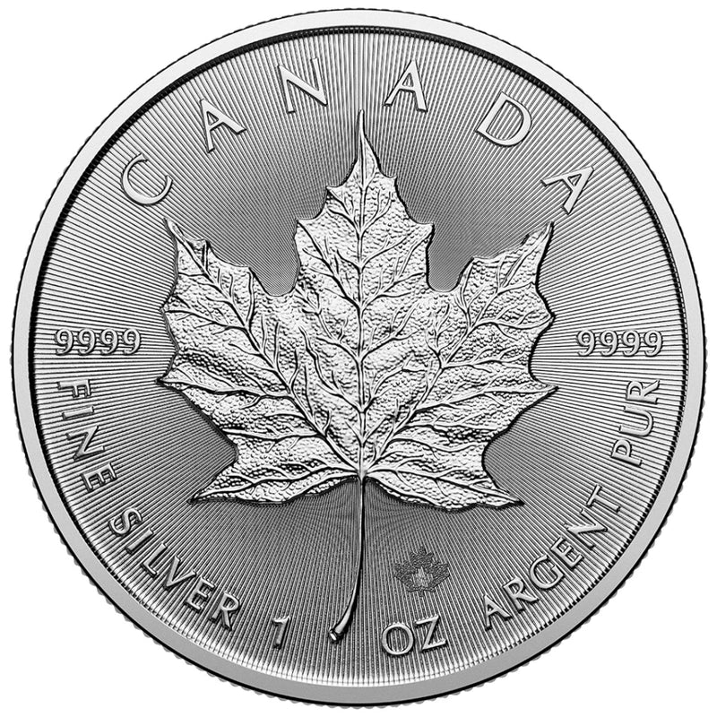31.1 гр. – Сребърна Монета Канадски Кленов Лист (Maple Leaf) - Различни години