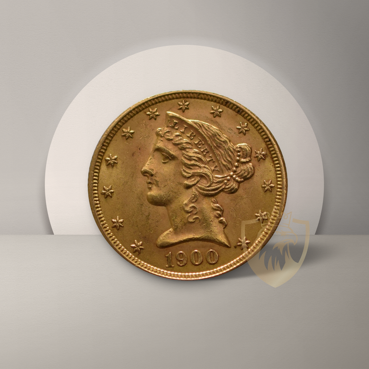 8.36 гр. – $5 Златен Американски „Half Eagle“ – Liberty Head (1839–1908)