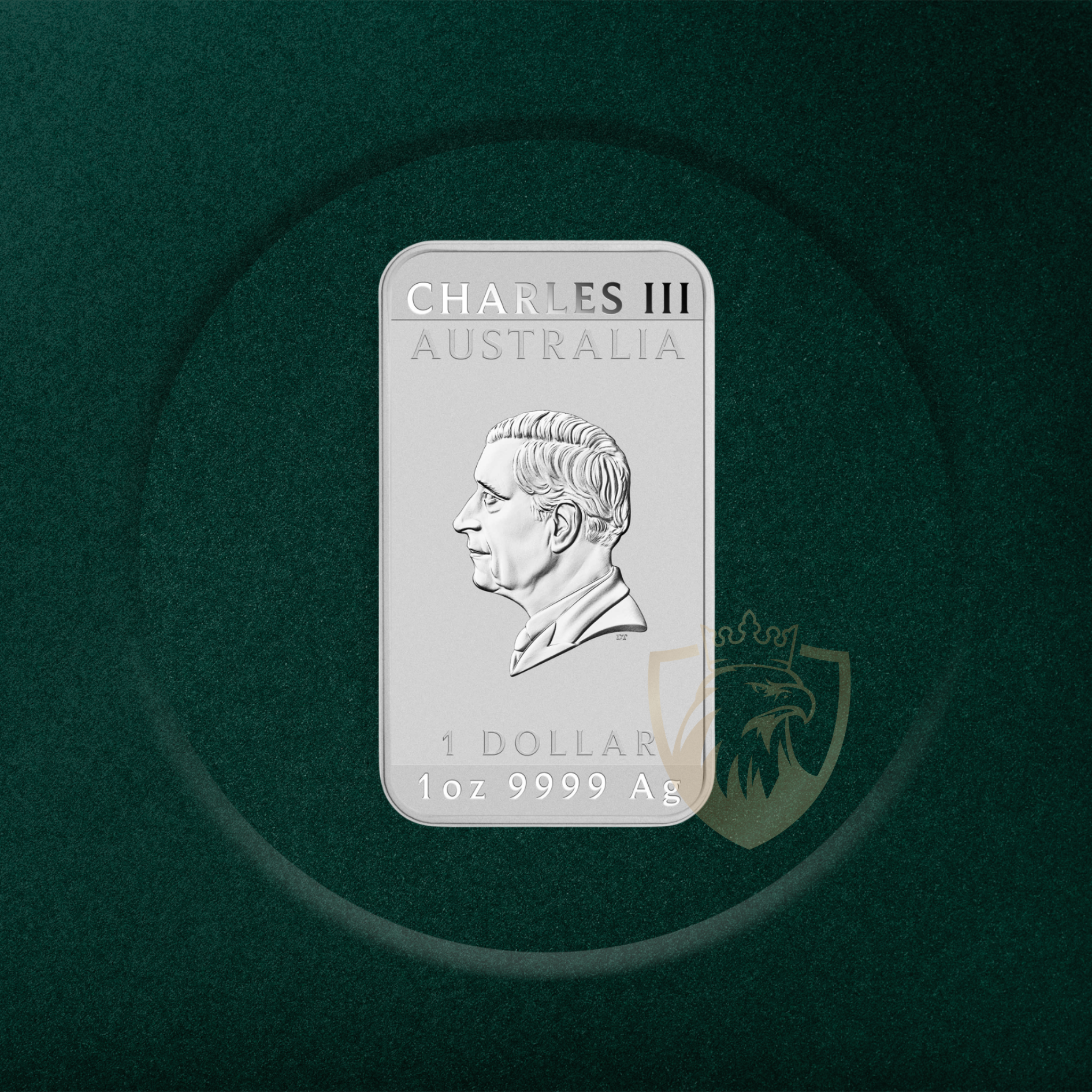 31.1 гр. (1 oz) - Сребърна правоъгълна монета „Дракон“ 2025