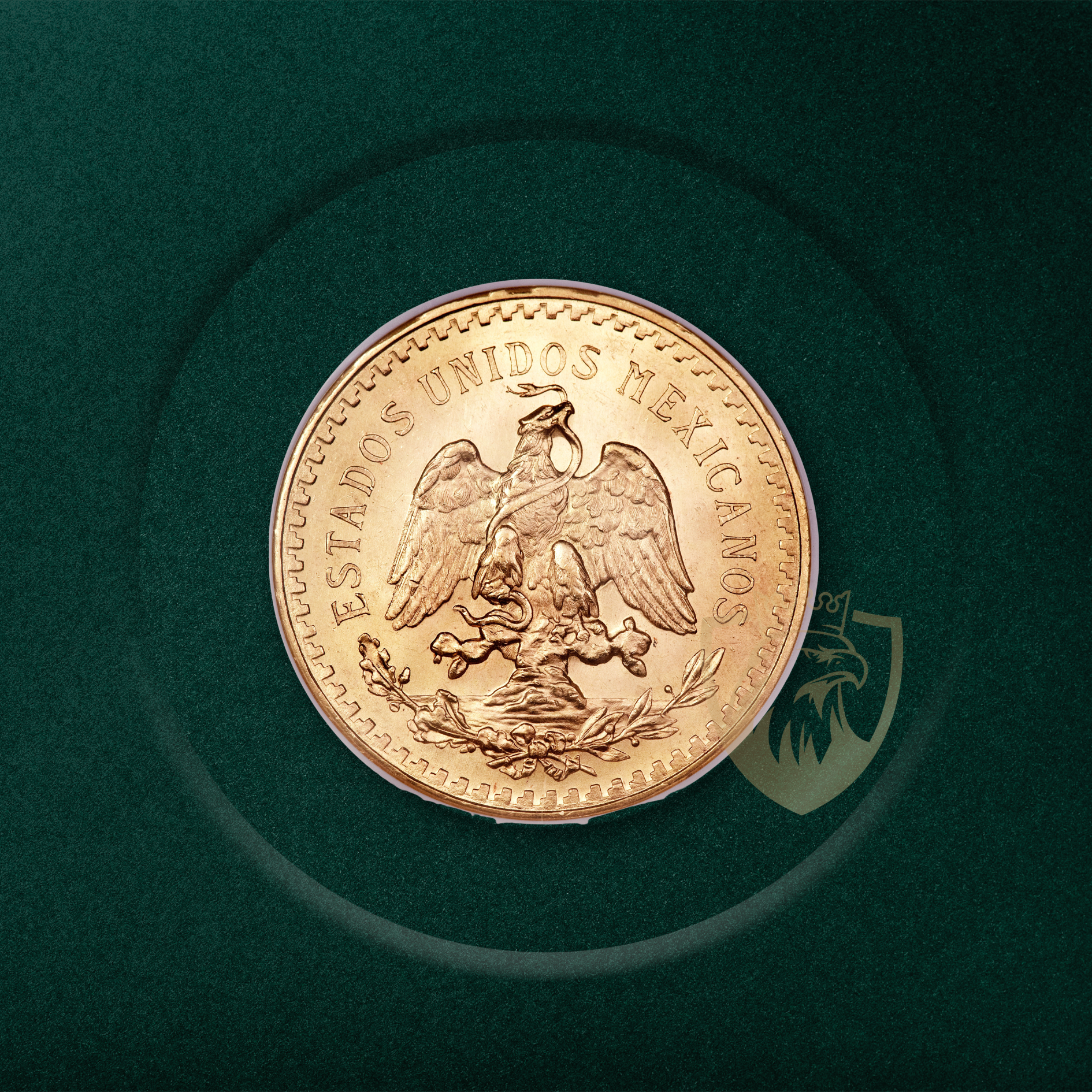 41.67 гр. – 50 златни мексикански Песо (Centenario) 1921 – 1947