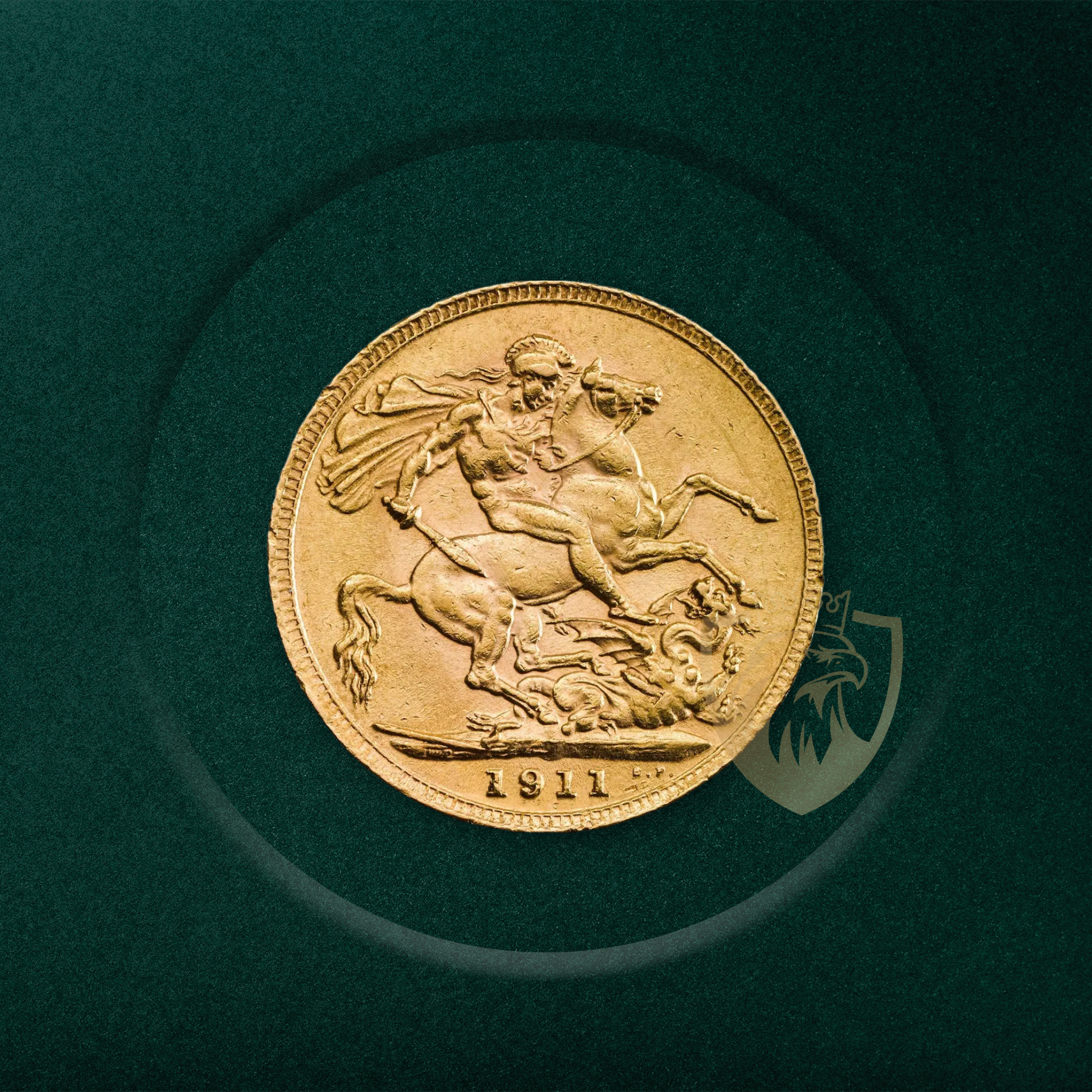 7.98 гр. – 1 Златен Суверен – Крал Джордж V - Канада (1908 - 1919)