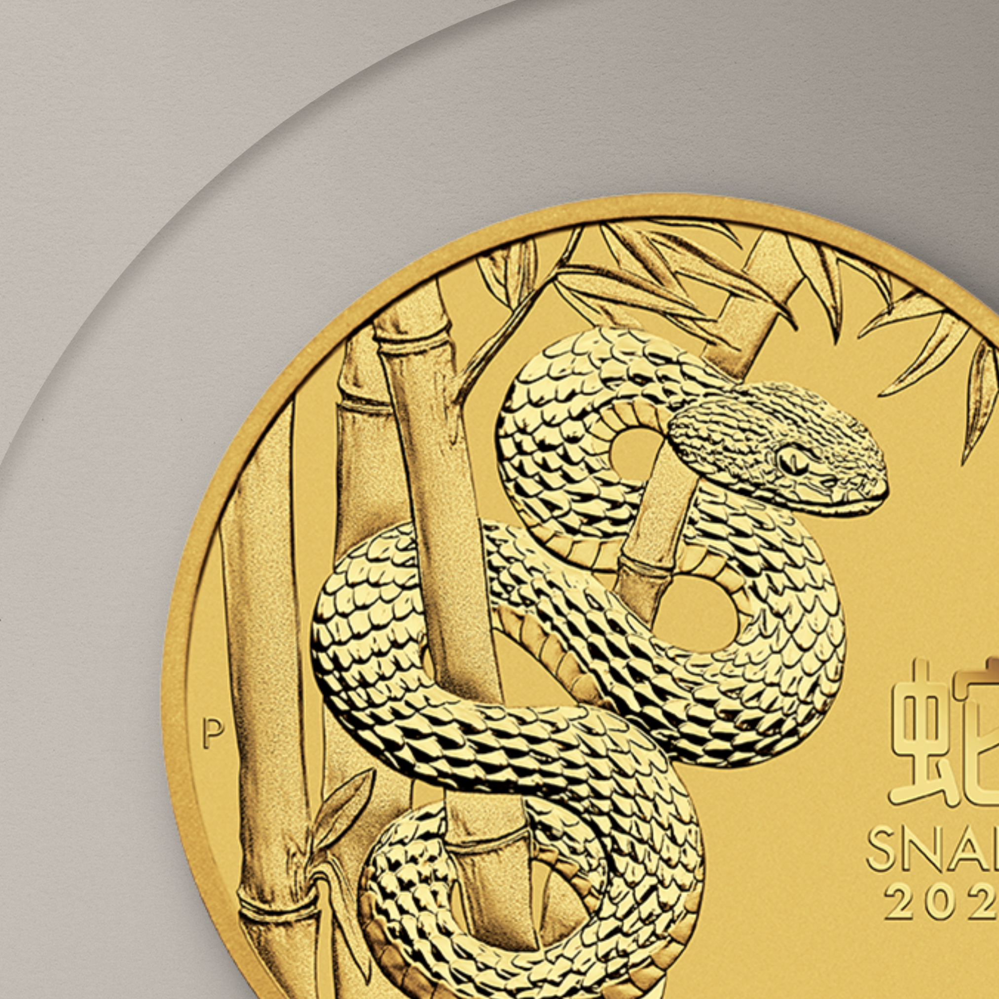 3.11 гр. (1/10 oz) – Златна Монета Австралийски Лунар III – Година на Змията 2025