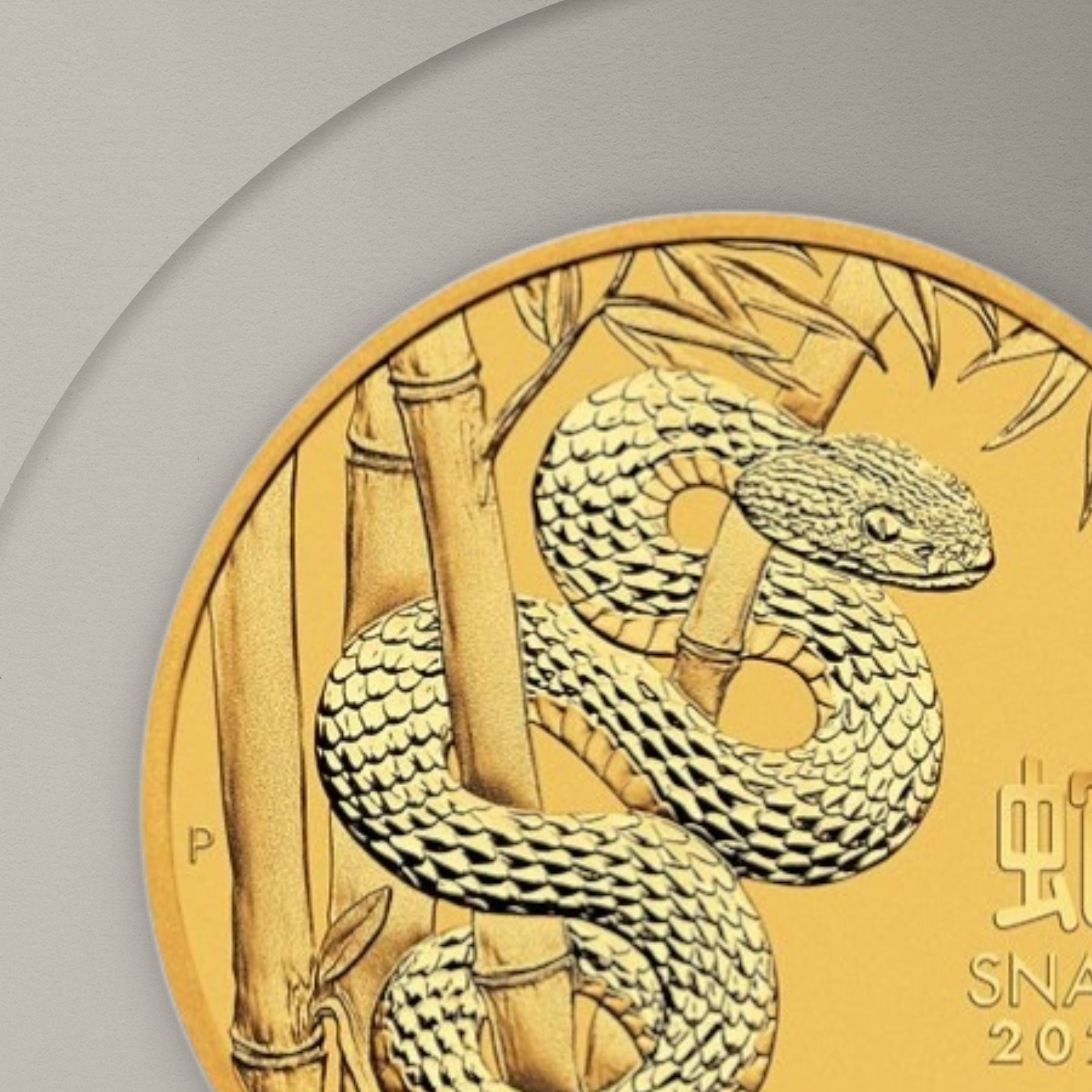 15.55 гр. (1/2 oz) – Златна Монета Австралийски Лунар III – Година на Змията 2025