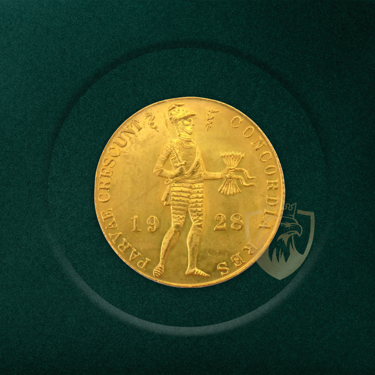 3.49 гр. – 1 Холандски златен дукат (1894-1937) - Различни емисии